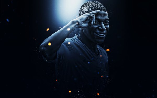 Sports Kylian Mbappé Soccer Player Paris Saint-Germain F.C. HD Wallpaper | Background Image