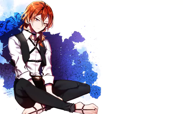 Chuuya Nakahara Anime Bungou Stray Dogs HD Desktop Wallpaper | Background Image
