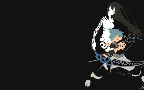 Anime Soul Eater Black Star Tsubaki Nakatsukasa HD Wallpaper | Background Image