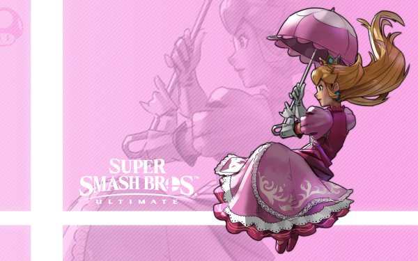 Video Game Super Smash Bros. Ultimate Super Smash Bros. Princess Peach HD Wallpaper | Background Image