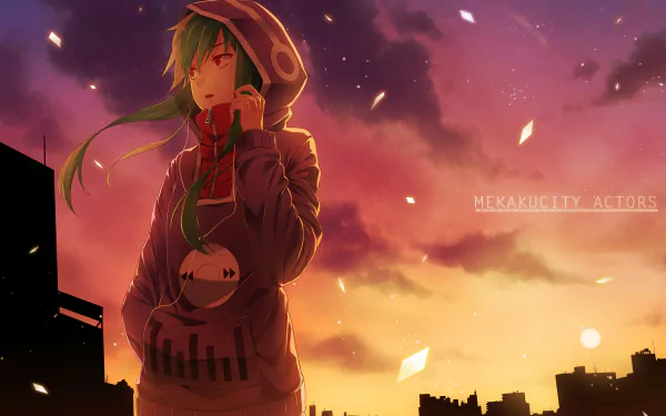 sunset sunlight Tsubomi Kido Anime Kagerou Project anime sunset HD Desktop Wallpaper | Background Image