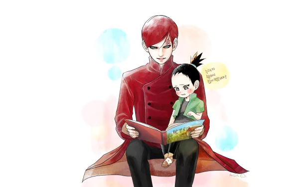Gaara (Naruto) Shikadai Nara Boruto Anime HD Desktop Wallpaper | Background Image