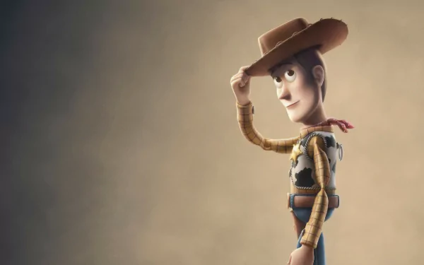 Woody from Toy Story 4 in a high-quality desktop wallpaper.