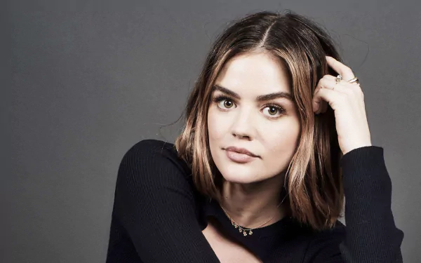 brunette American actress Celebrity Lucy Hale HD Desktop Wallpaper | Background Image
