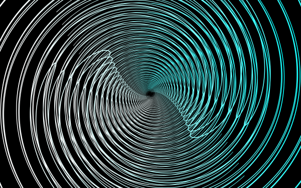 Abstract Spiral Fractal Gradient Lines HD Wallpaper | Background Image