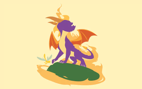 Sparx the Dragonfly dragon Spyro (Character) video game Spyro Reignited Trilogy HD Desktop Wallpaper | Background Image
