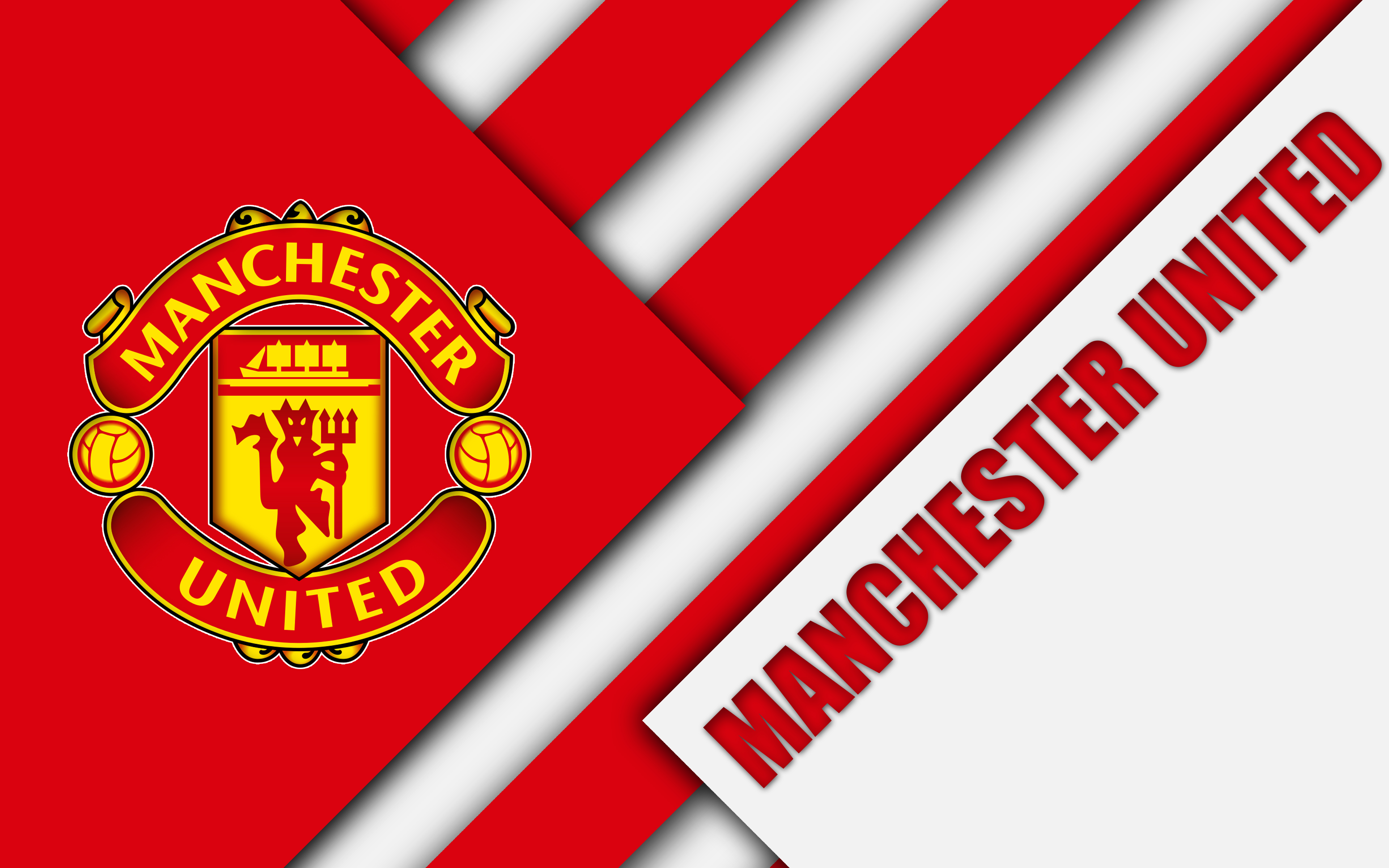 Manchester United Logo 4k Ultra HD Wallpaper | Background ...