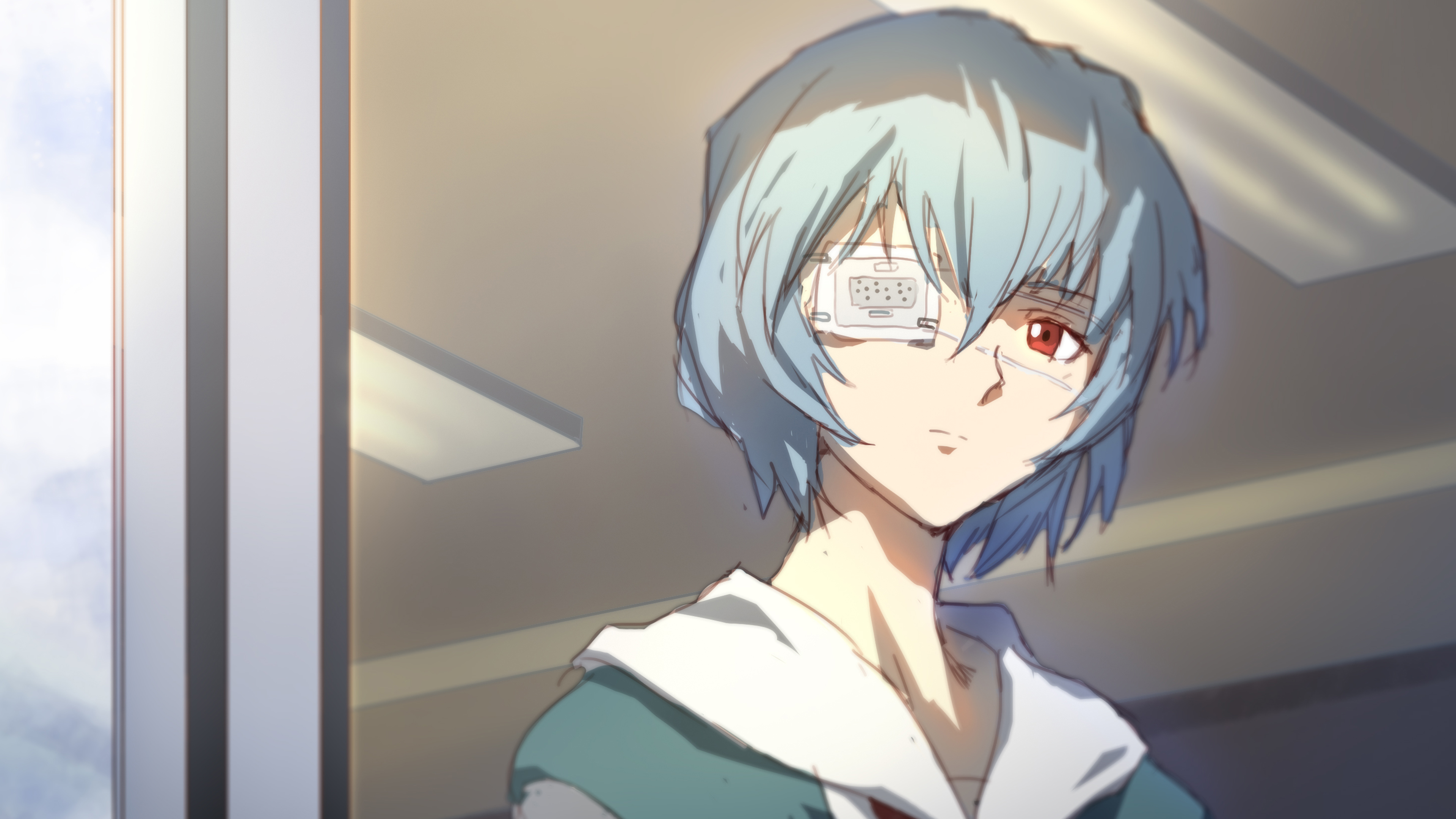 Ayanami Rei from Evangelion anime profile picture by