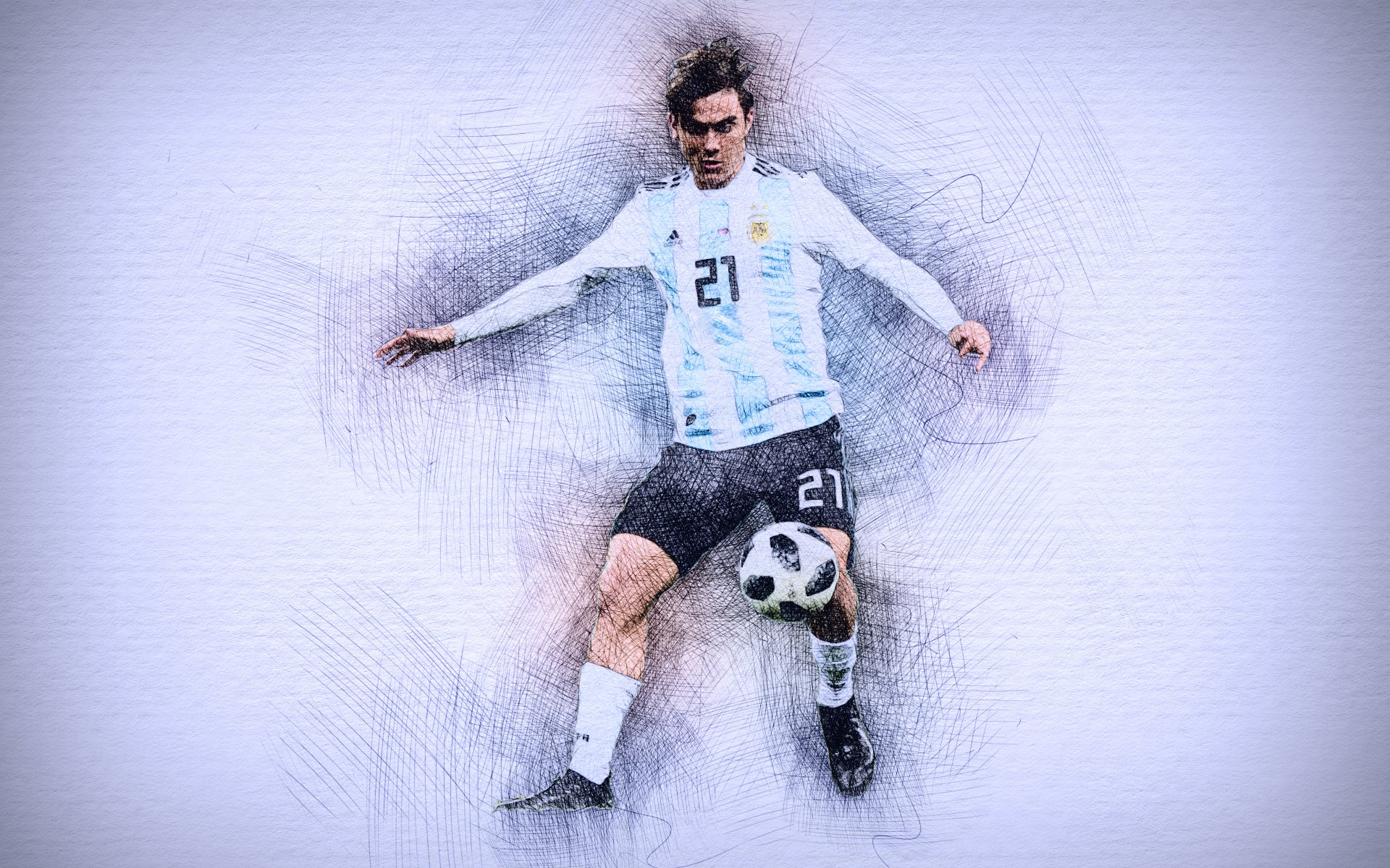 Download Soccer Argentinian Paulo Dybala Sports 4k Ultra Hd Wallpaper