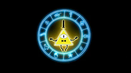 Bill Cipher TV Show Gravity Falls HD Desktop Wallpaper | Background Image