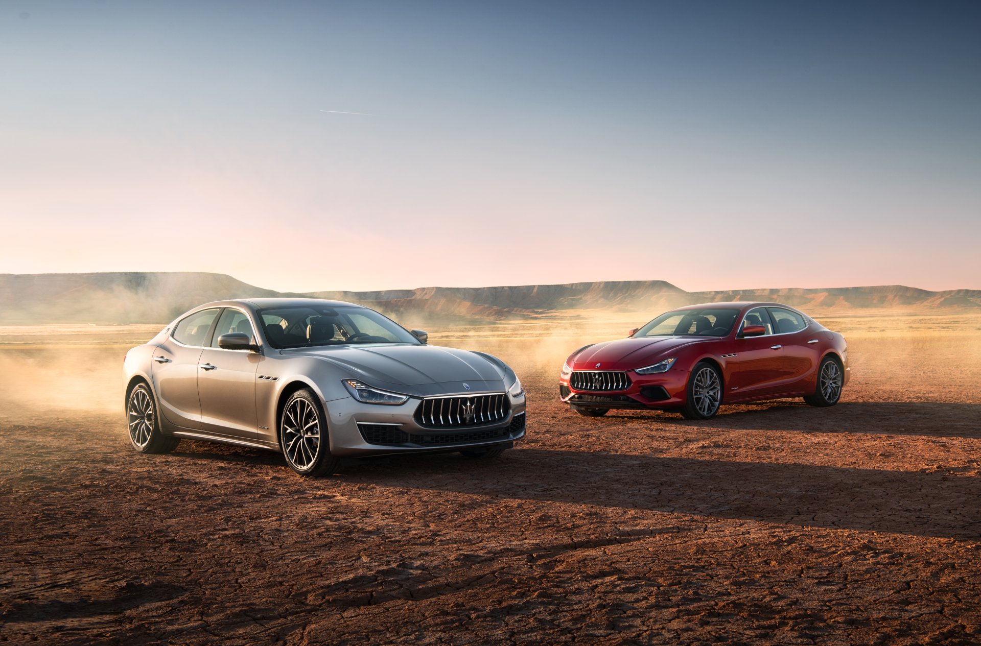 Download Silver Car Car Maserati Vehicle Maserati Ghibli 4k Ultra HD ...
