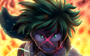 Midoriya, bnha, goku, my hero academia, HD phone wallpaper