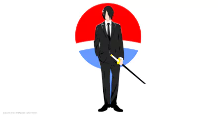 Sasuke Uchiha in a black suit with black hair, holding a katana before a red-and-blue Uchiha emblem — anime Naruto/Boruto 8K Ultra HD desktop wallpaper.