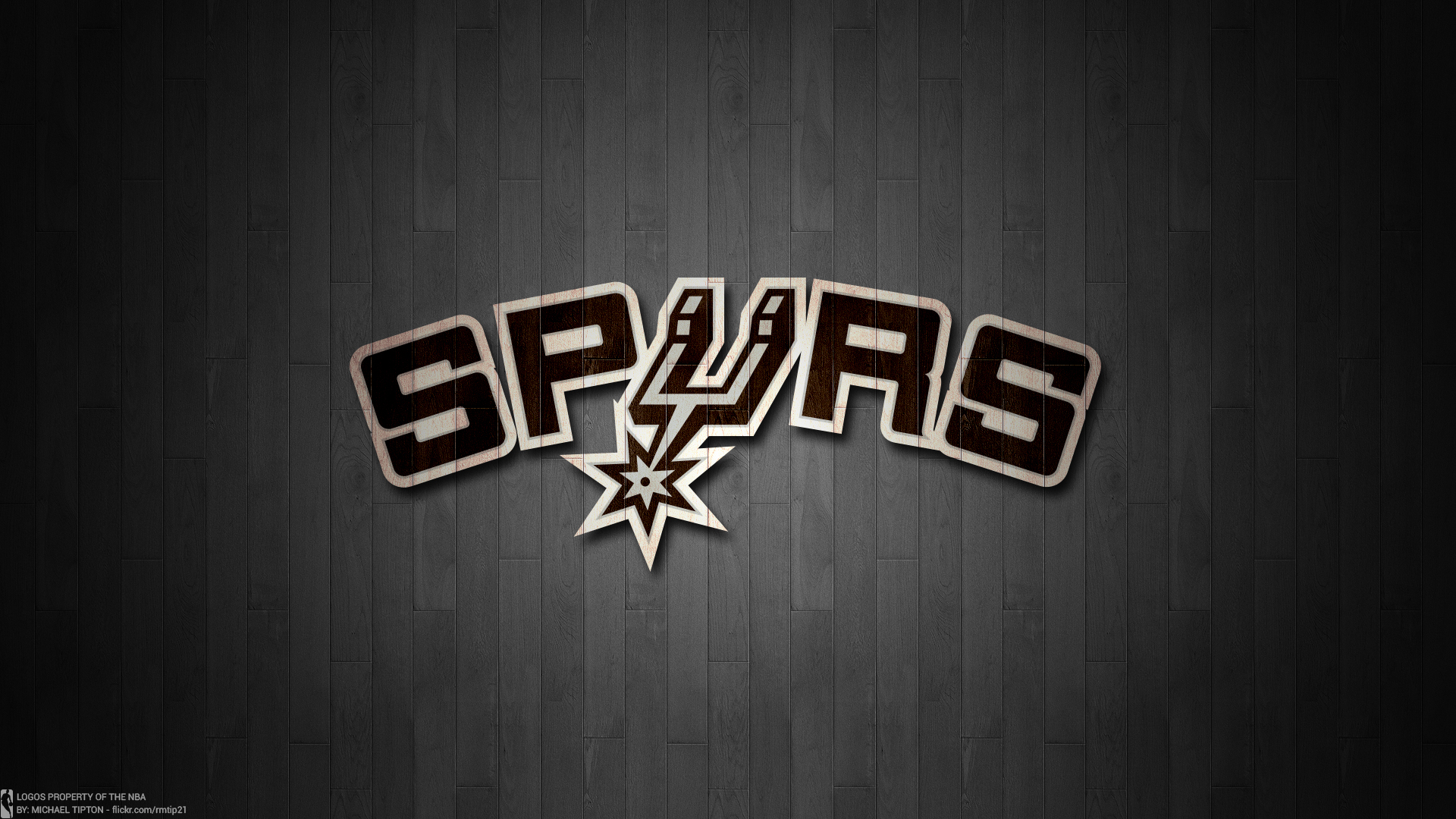 San Antonio Spurs Logo by Michael Tipton