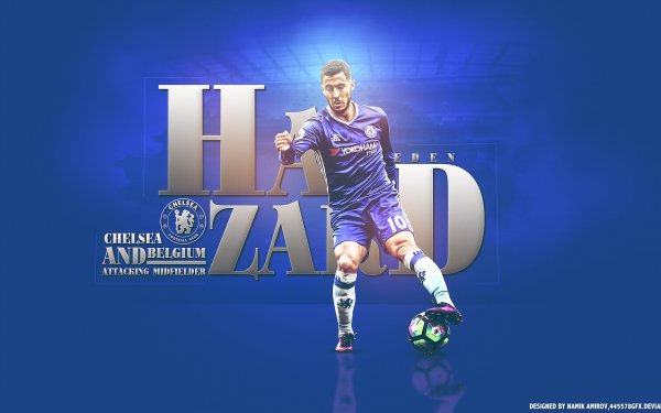 Sports Eden Hazard Soccer Player Belgian Chelsea F.C. HD Wallpaper | Background Image
