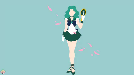 Sailor Neptune Anime Sailor Moon HD Desktop Wallpaper | Background Image
