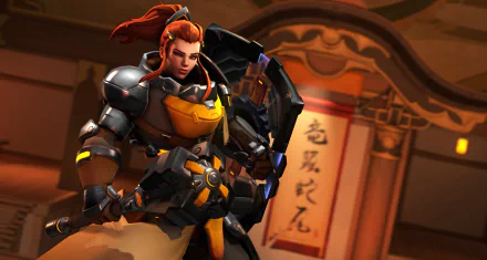 Brigitte (Overwatch) video game Overwatch HD Desktop Wallpaper | Background Image