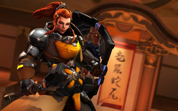 Brigitte (Overwatch) video game Overwatch HD Desktop Wallpaper | Background Image