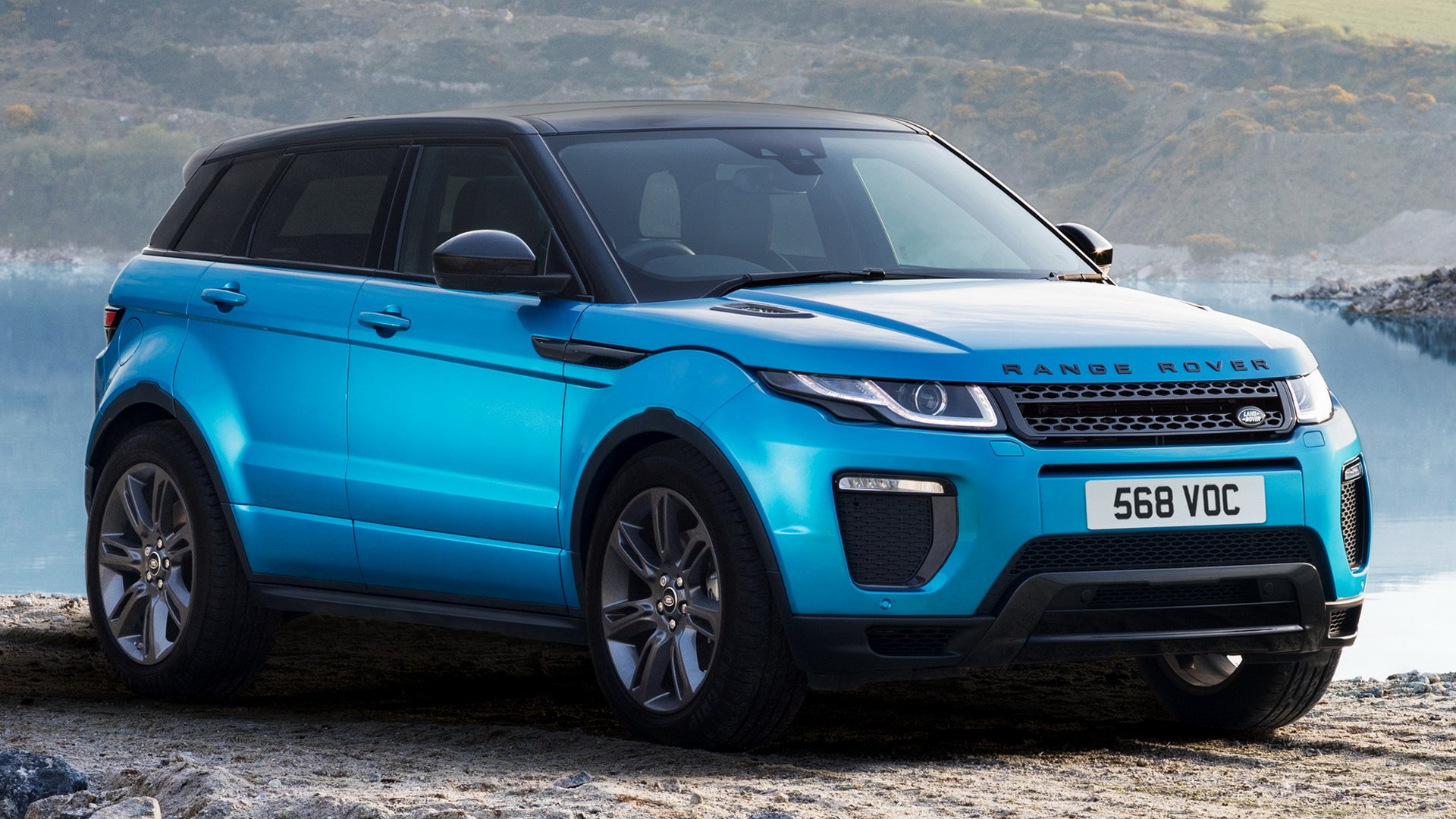 2017 Range Rover Evoque Landmark Hd Wallpaper Background Image