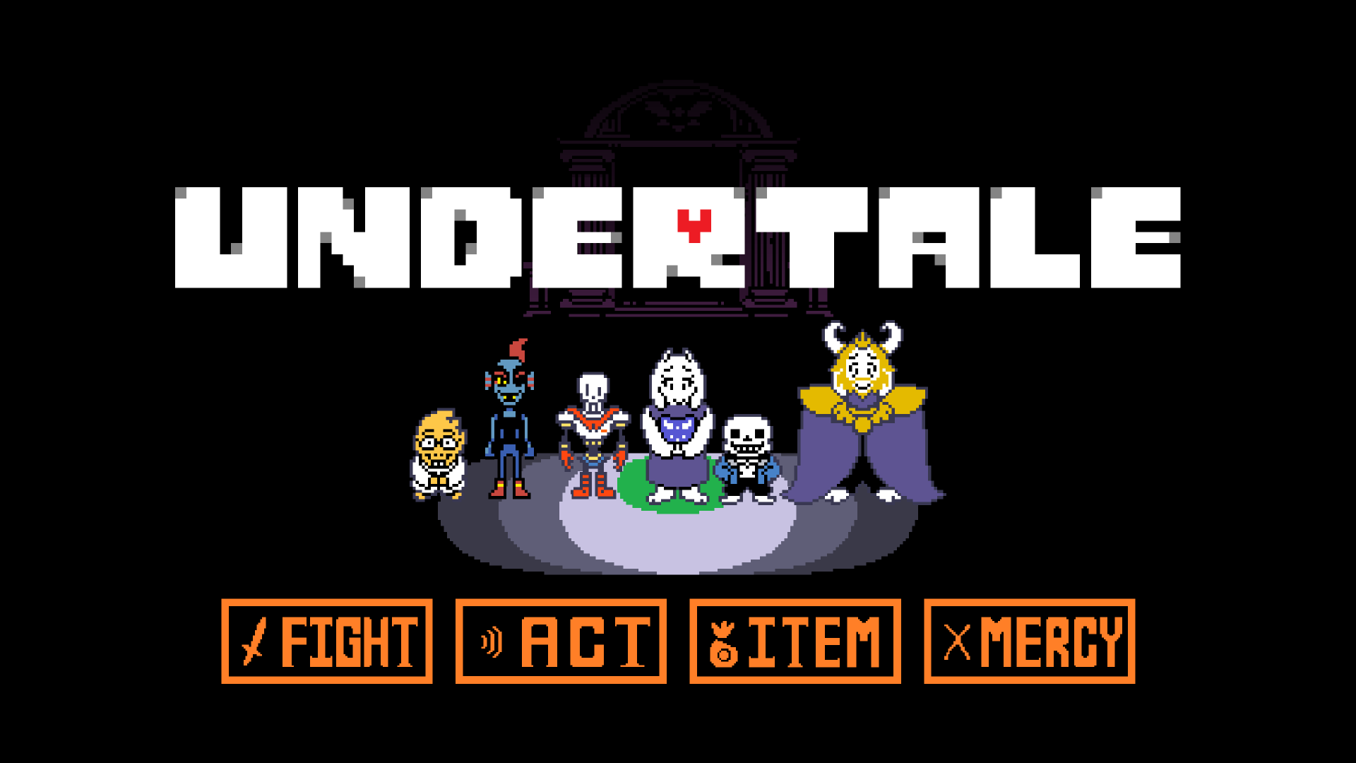 Download Asgore (Undertale) Alphys (Undertale) Undyne (Undertale) Papyrus (Undertale) Sans (Undertale) Toriel (Undertale) Video Game Undertale 4k Ultra HD Wallpaper