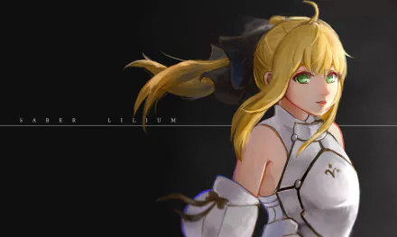 Saber Lily Artoria Pendragon Saber (Fate Series) Anime Fate/unlimited codes HD Desktop Wallpaper | Background Image
