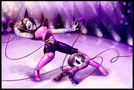  Frisk e Mettaton