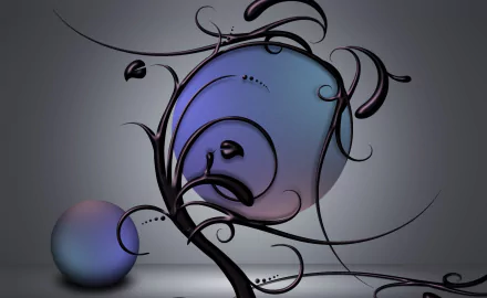 Abstract ball HD Desktop Wallpaper | Background Image