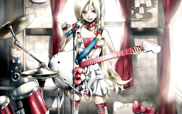 Anime Hello Kitty Cute HD Wallpaper | Background Image