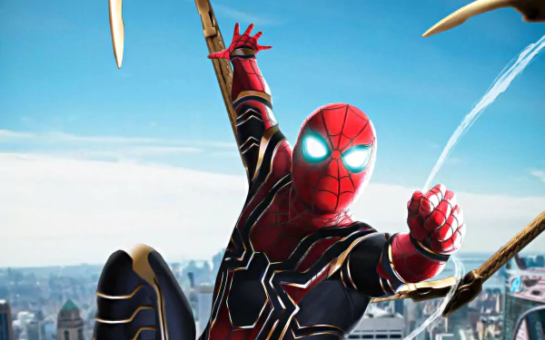 spider man Iron Spider movie Avengers: Infinity War HD Desktop Wallpaper | Background Image
