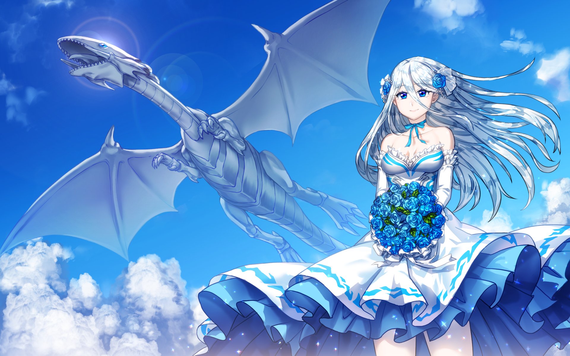 Download Kisara (YuGiOh!) Anime YuGiOh! HD Wallpaper by Aesice