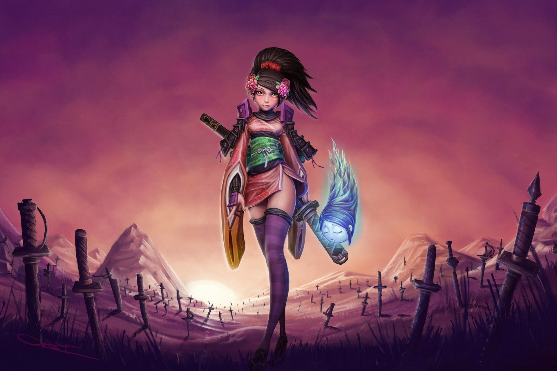 HD/QHD Retexture] Muramasa:The Demon Blade 2K Momohime add-on pack - Update  08/10/15