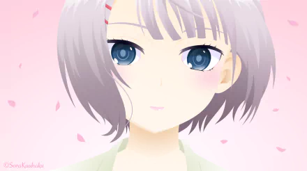 Akiho Kousaka Anime My Girlfriend Is a Faithful Virgin Bitch HD Desktop Wallpaper | Background Image