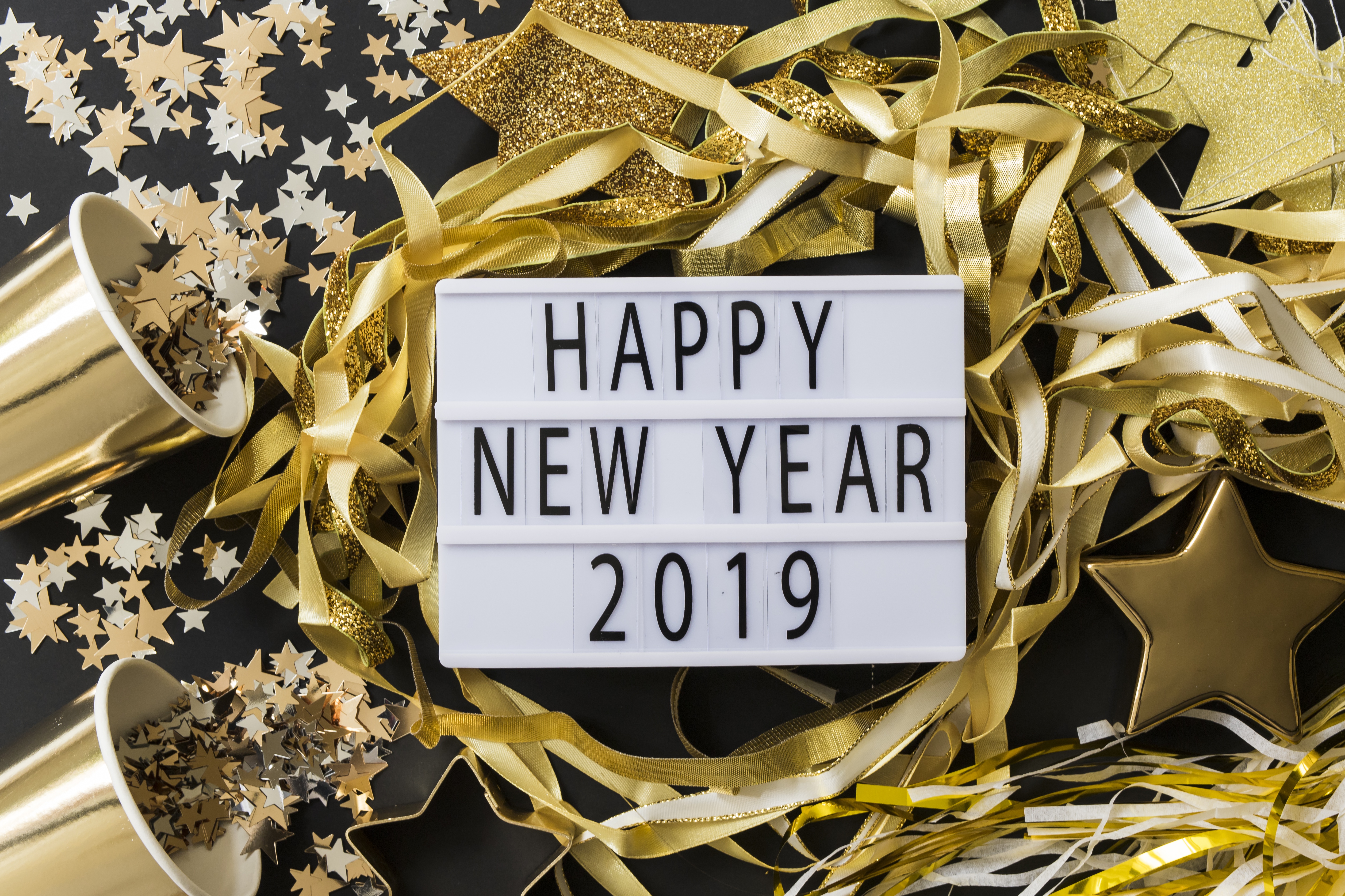 Holiday New Year 2019 HD Wallpaper | Background Image