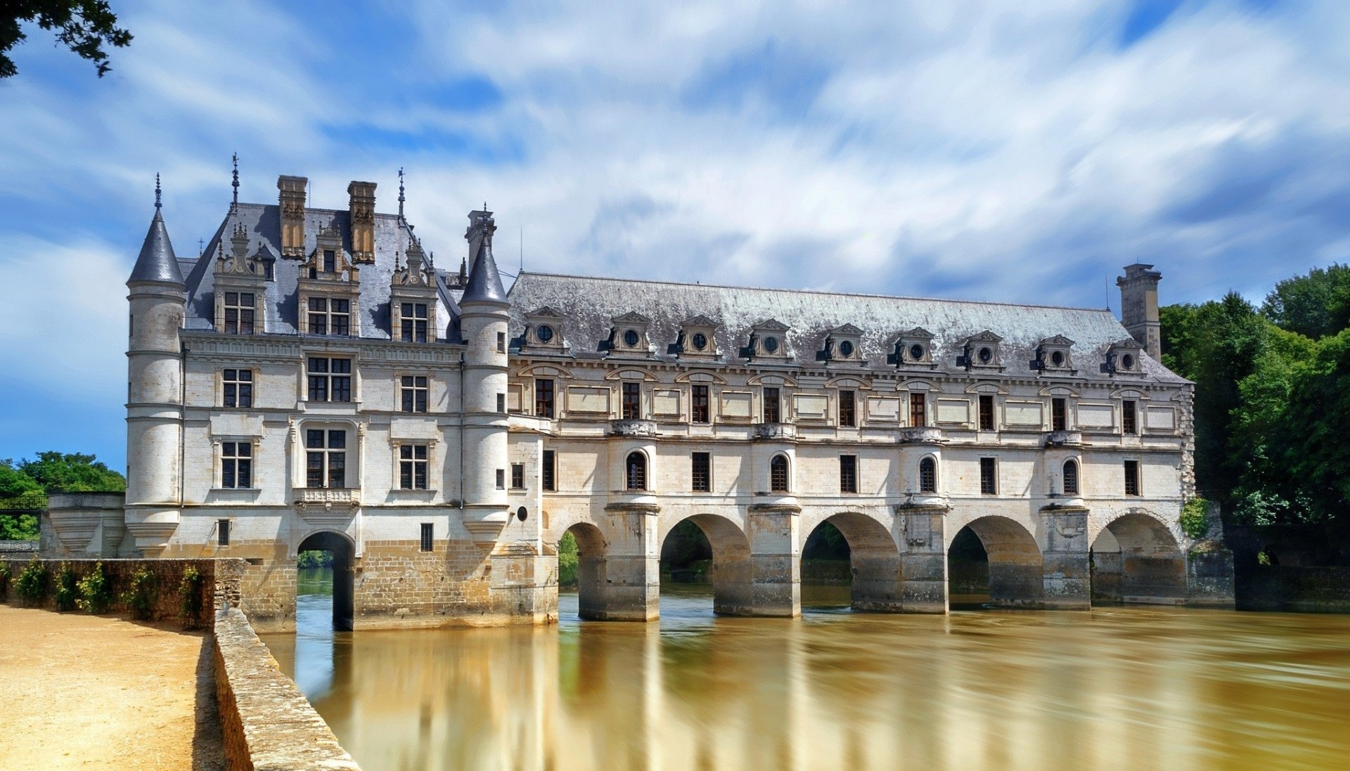 Download Man Made Château De Chenonceau HD Wallpaper