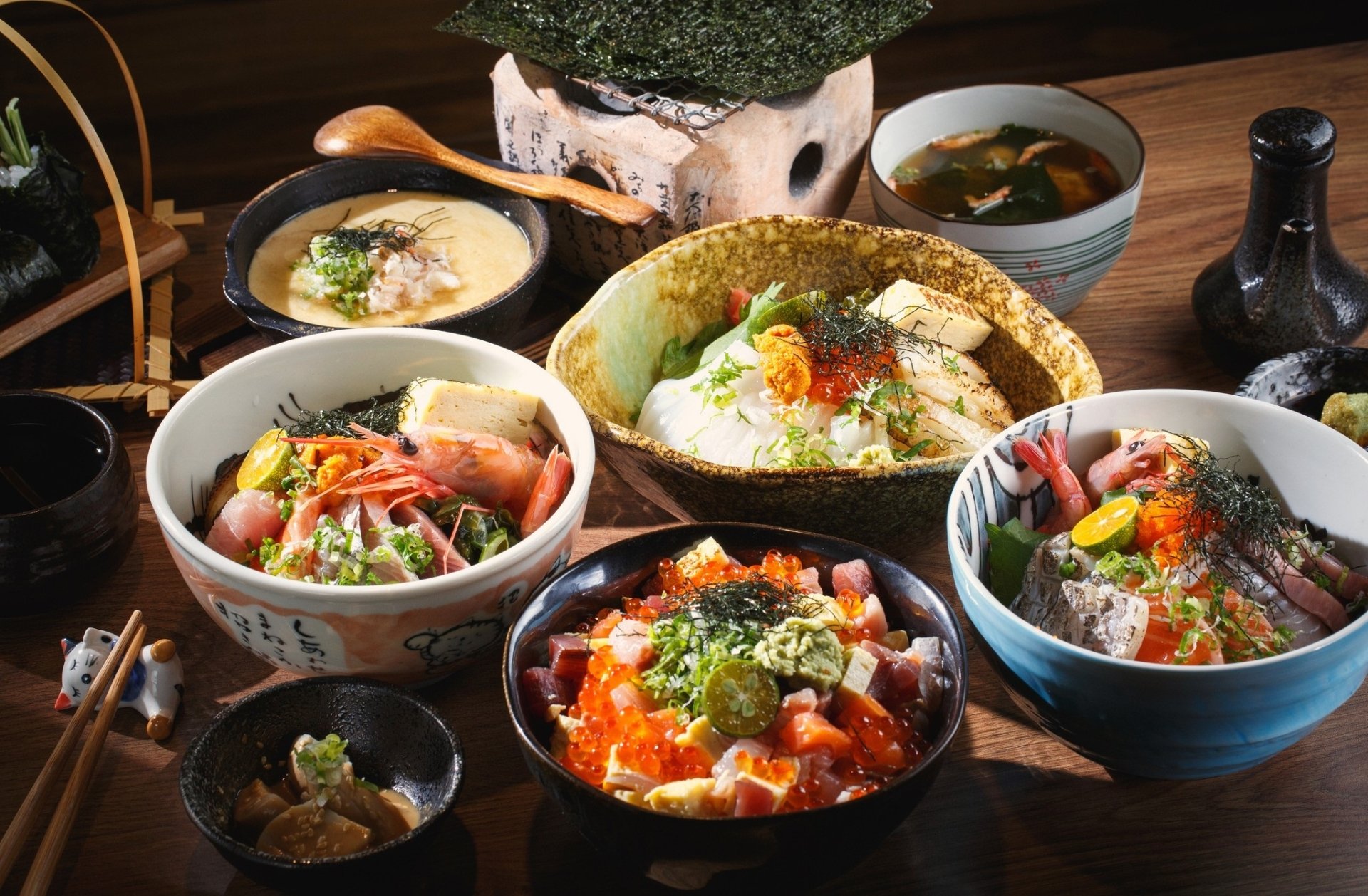 Download Food Asian HD Wallpaper