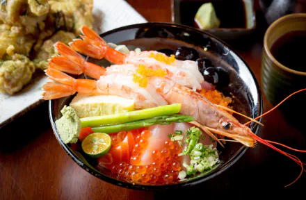 shrimp food asian HD Desktop Wallpaper | Background Image