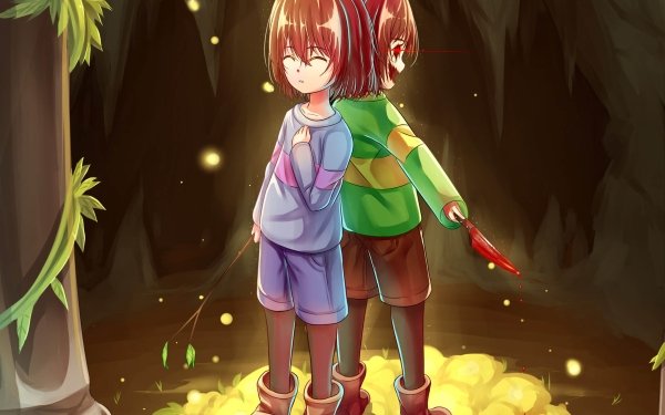 Video Game Undertale Frisk Chara HD Wallpaper | Background Image