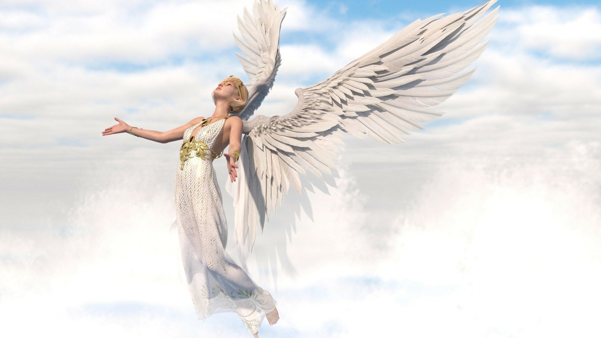 Download Fantasy Angel HD Wallpaper