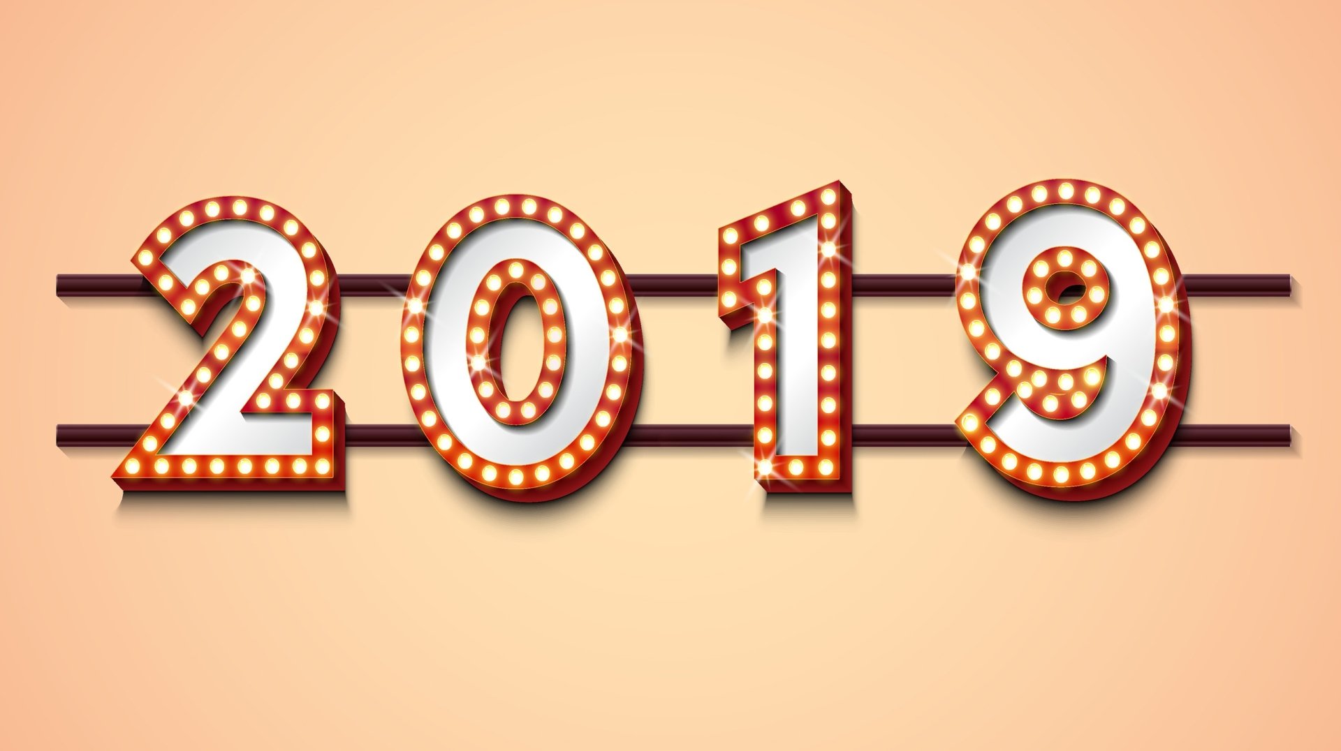 Download Holiday New Year 2019 HD Wallpaper