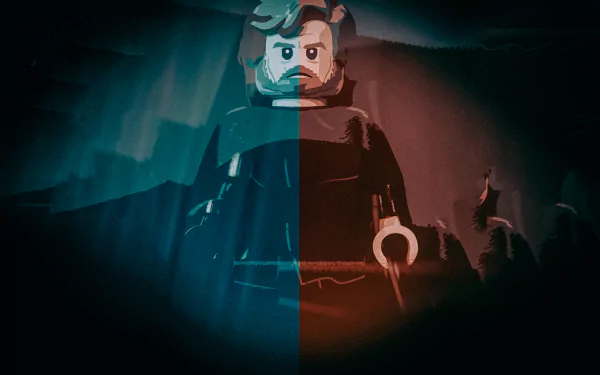  LEGO Star Wars Luke Skywalker by Erik Petnehazi