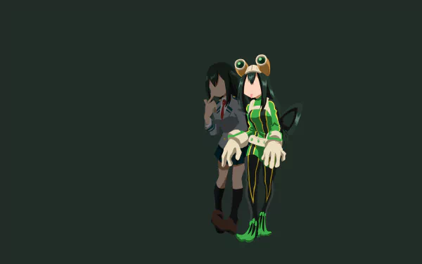 Tsuyu Asui Anime My Hero Academia HD Desktop Wallpaper | Background Image