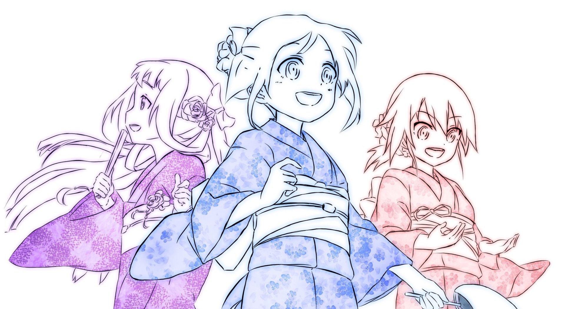 Download Nogi Sonoko Minowa Gin Togo Mimori Anime Yuki Yuna Is A Hero HD Wallpaper