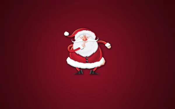 Santa holiday Christmas HD Desktop Wallpaper | Background Image
