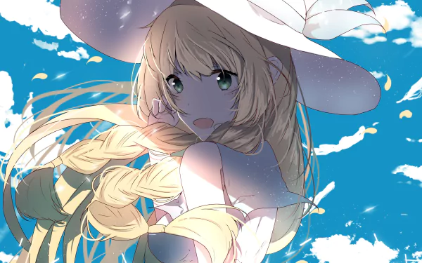 Lillie (Pokemon) video game Pokémon: Sun and Moon HD Desktop Wallpaper | Background Image