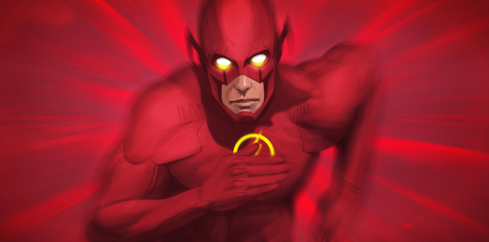 Download DC Comics Comic Flash HD Wallpaper by Yvan Quinet