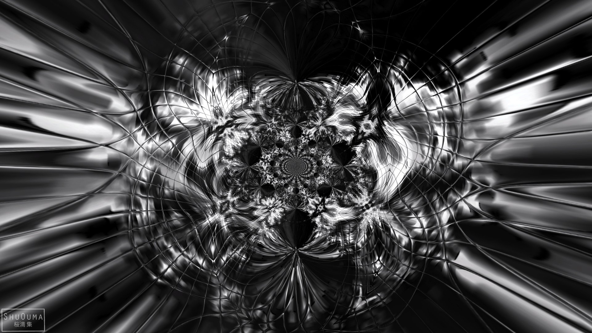 Download Abstract Black & White 4k Ultra HD Wallpaper by ShuOuma