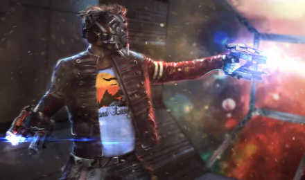 Guardians of the Galaxy Comic Star Lord HD Desktop Wallpaper | Background Image