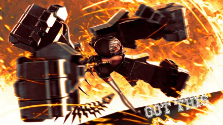 Strength (Black Rock Shooter) Yuu Koutari Anime Black Rock Shooter HD Desktop Wallpaper | Background Image