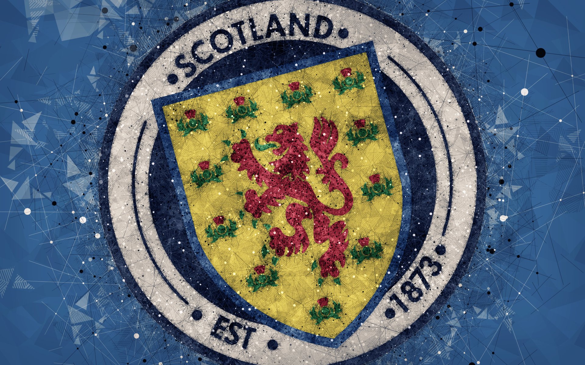 Scotland National Football Team Zoom Background