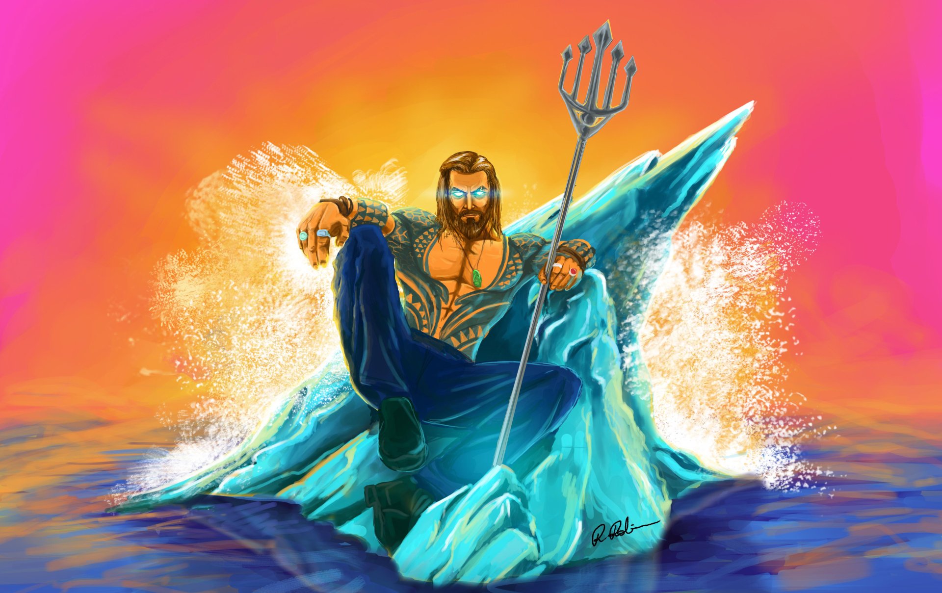 Download DC Comics Comic Aquaman 4k Ultra HD Wallpaper by Robin Son